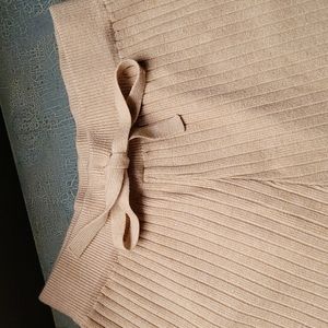 Cashmere/cotton women's knit pants, sz S